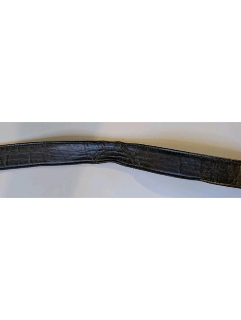 Vintage Justin Top Grain Cowhide Leather Western Belt Strap Made USA 38
